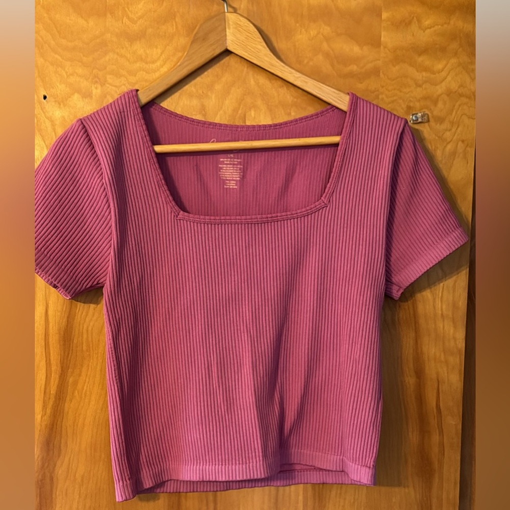 Gypsy and Jade Pink Crop Top